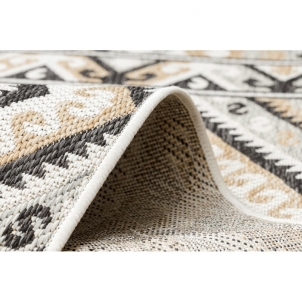 Raštuotas kilimas SISAL COOPER Diamonds | 140x190 cm