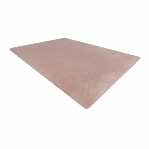 Rausvas kailio imitacijos kilimas POSH | 50x80 cm