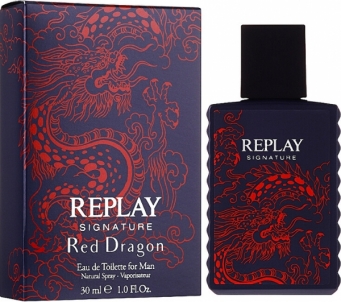 Tualetinis vanduo Replay Signature Red Dragon Man - EDT - 50 ml Kvepalai vyrams