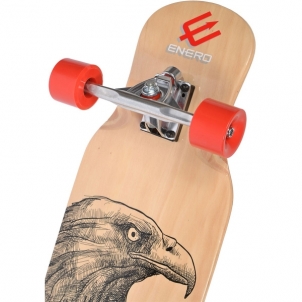 Skrituļdēlis - Longboard Enero Eagle, 41,5x9,5, juoda