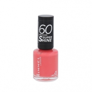 Rimmel London 60 Seconds Super Shine Nail Polish Cosmetic 8ml 405 Rose Libertine Dekoratīvā kosmētika nagiem