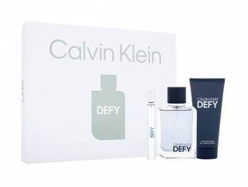 Rinkinys: kvepalai Calvin Klein CK Defy - EDT 100 ml + dušo želė 100 ml + EDT 10 ml Kvepalų ir kosmetikos rinkiniai