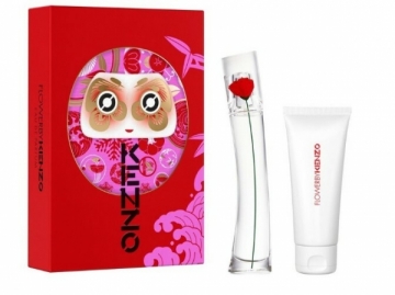 Rinkinys: kvepalai Kenzo Flower By Kenzo - EDP ​​30 ml + body lotion 75 ml Kvepalų ir kosmetikos rinkiniai