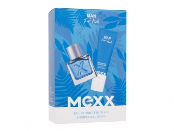 Rinkinys vyrams Mexx Man EDT 30ml + 50ml dušo želė Kvepalų ir kosmetikos rinkiniai