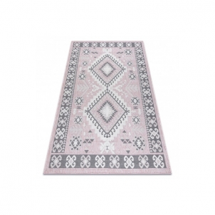 Rožinės spalvos kilimas SION Acteka | 200x290 cm