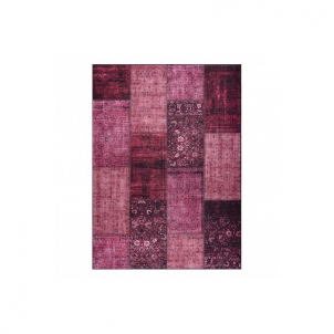 Rožinės spalvos raštuotas kilimas ANTIKA | 120x170 cm 