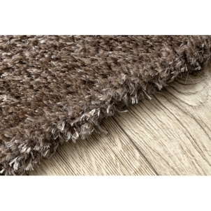 Rudas ilgo plauko kilimas FLUFFY | 120x170 cm