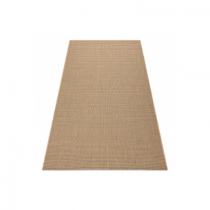 Rusvas vienspalvis sizalio kilimas FLOORLUX | 120x170 cm