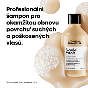 Šampūnas L´Oréal Professionnel Serum Expert Absolut Repair Gold Quinoa + Protein (Instant Resurfacing Shampoo) - 300 ml