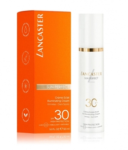 Saulės kremas Lancaster SPF 30 Sun Perfect Infinite Glow (Illuminating Cream) 50 ml Крема для солярия,загара, SPF