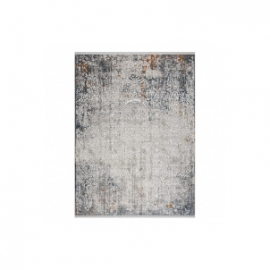 Sendintas kreminės spalvos kilimas TULS su kutais | 180x270 cm 