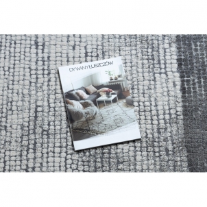 Sendinto dizaino kilimas su pilka kraštine NOBLE | 180x270 cm 