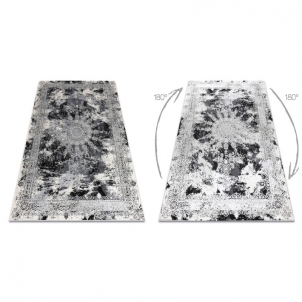 Sendinto dizaino kilimas su pilkais akcentais VINCI | 120x170 cm 