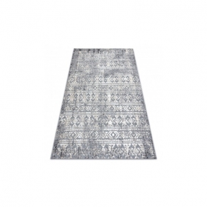 Sendinto dizaino pilkas kilimas SOLE Acteka | 80x150 cm 