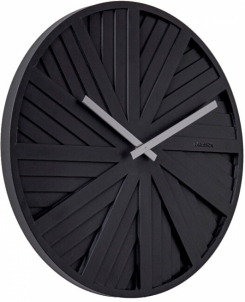 Sieninis laikrodis Karlsson Wall clock KA5839BK