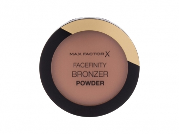 Skaistalai veidui Max Factor Facefinity 001 Light Bronze Bronzer Powder Bronzer 10g Vaigu sārtumi, bronzeri