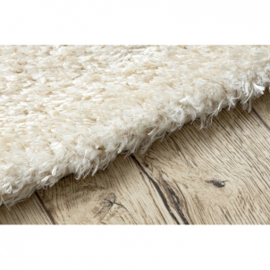 Smėlio spalvos ilgo plauko kilimas FLUFFY | 160x220 cm