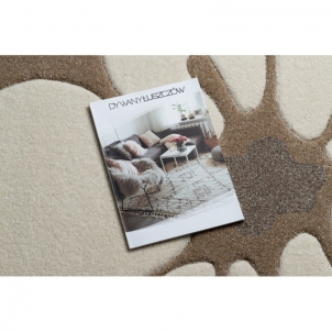Smėlio spalvos kilimas FEEL Gėlės | 160x220 cm 