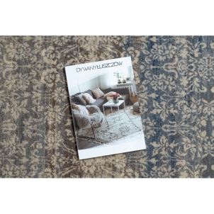 Smėlio spalvos kilimas su mėlynais akcentais NAIN Ornamentas | 240x340 cm 