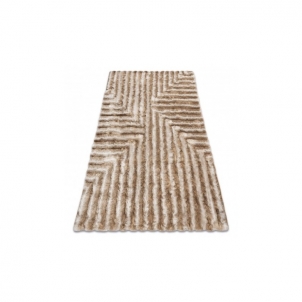 Smėlio spalvos kilimas su raštais FLIM | 160x220 cm 