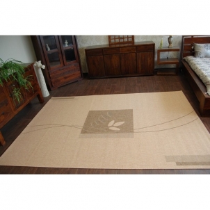 Smėlio spalvos sizalio kilimas FLOORLUX Botanic | 120x170 cm