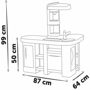 SMOBY virtuvė Mini Tefal Studio Bubble XL, 34 el.