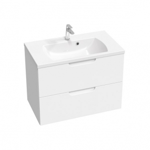 Cabinet po praustuvu Ravak SD Classic II, 800 white/white Bathroom cabinets