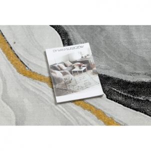 Stilingas marmuro raštų kilimas su aukso akcentais EMERALD | 180x270 cm 