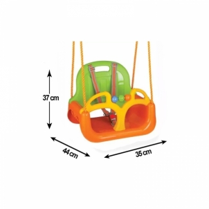 Sūpynės 3in1 Woopie, oranžinės