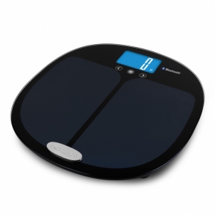 Svarstyklės Salter 9192 BK3R Curve Bluetooth Smart Analyser Bathroom Scale black