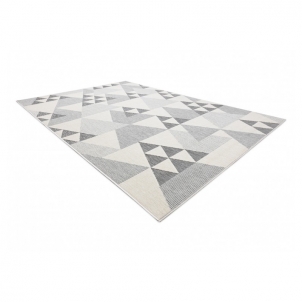 Šviesus raštuotas kilimas SPRING Trikampiai | 160x230 cm