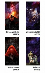 Tamsinanti užuolaidėlė DKL MK04 78x118 cm Star Wars Roletai, markizės, žaliuzės