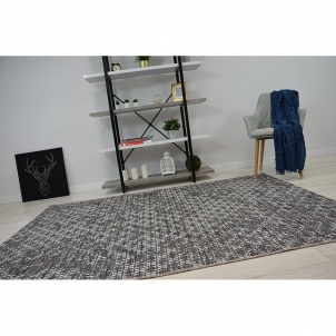 Tamsus sendinto dizaino kilimas LOFT Boho | 120x170 cm