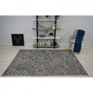 Tamsus sendinto dizaino kilimas LOFT Boho | 120x170 cm