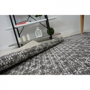 Tamsus sendinto dizaino kilimas LOFT Boho | 140x200 cm