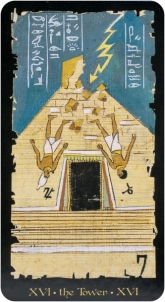 Taro kortos Egyptian Tarot Grand Trumps kortos Lo Scarabeo