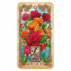 Taro kortos Lustrous Lenormand Oracle kortos Llewellyn