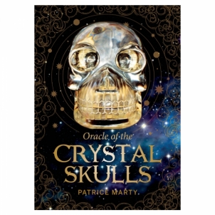 Taro kortos Oracle of the Crystal Skulls Oracle kortos Schiffer Publishing