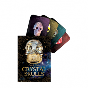 Taro kortos Oracle of the Crystal Skulls Oracle kortos Schiffer Publishing