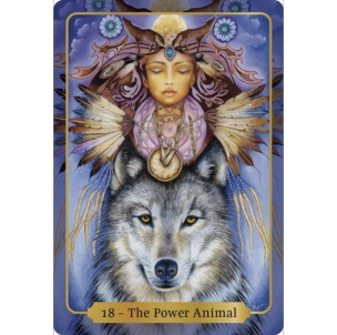 Taro kortos Sacred Blessings Oracle Animal Dreaming