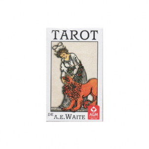 Taro kortos Tarot De Ae Waite Premium Deck In Spanish AGM (maža versija)