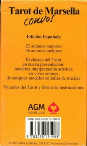 Taro kortos Tarot De Marsella Convos Spanish Edition AGM