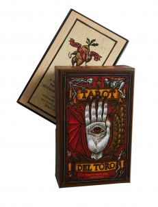 Taro kortos Tarot del Toro kortos ir vadovas Insight Editions