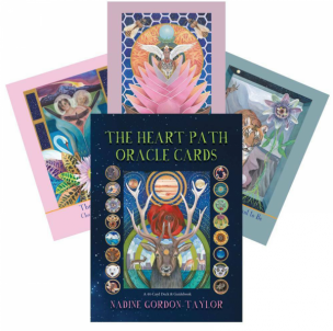 Taro kortos The Heart Path Oracle kortos Bear & Company