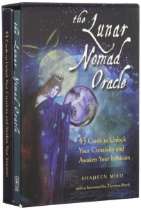 Taro kortos The Lunar Nomad Oracle kortų ir knygos rinkinys Weiser Books