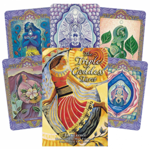 Taro kortos The Triple Goddess Tarot kortos Bear & Company