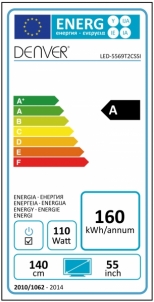 Televizorius Denver LED-5569T2CS