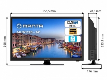 Televizorius Manta 24LFN122D