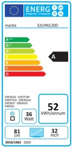 Televizorius Manta 32LHN120D