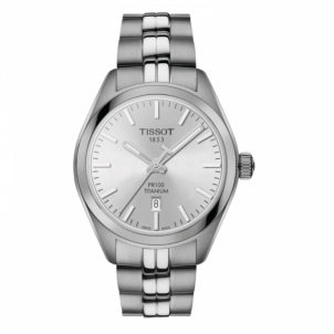 Moteriškas laikrodis Tissot T-Classic PR 100 Titanium T101.210.44.031.00 Moteriški laikrodžiai